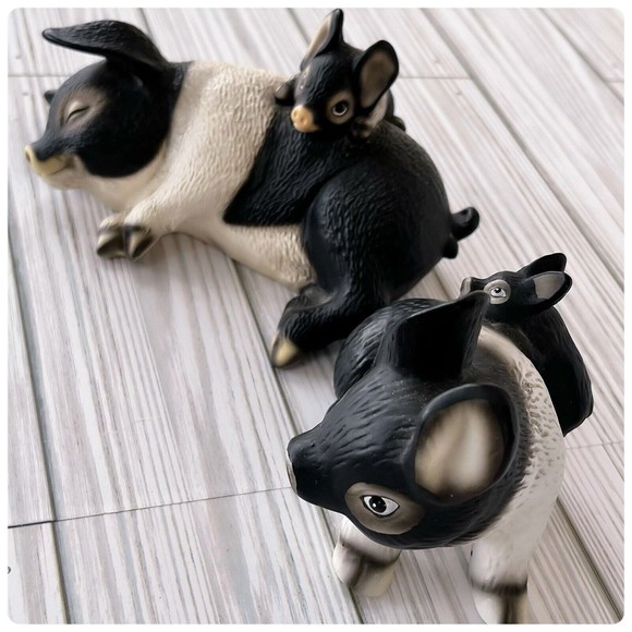 House of Global Art Harvey Knox Kingdom Pig Family Figurines Set  Vintage Japan - Picture 3 of 4